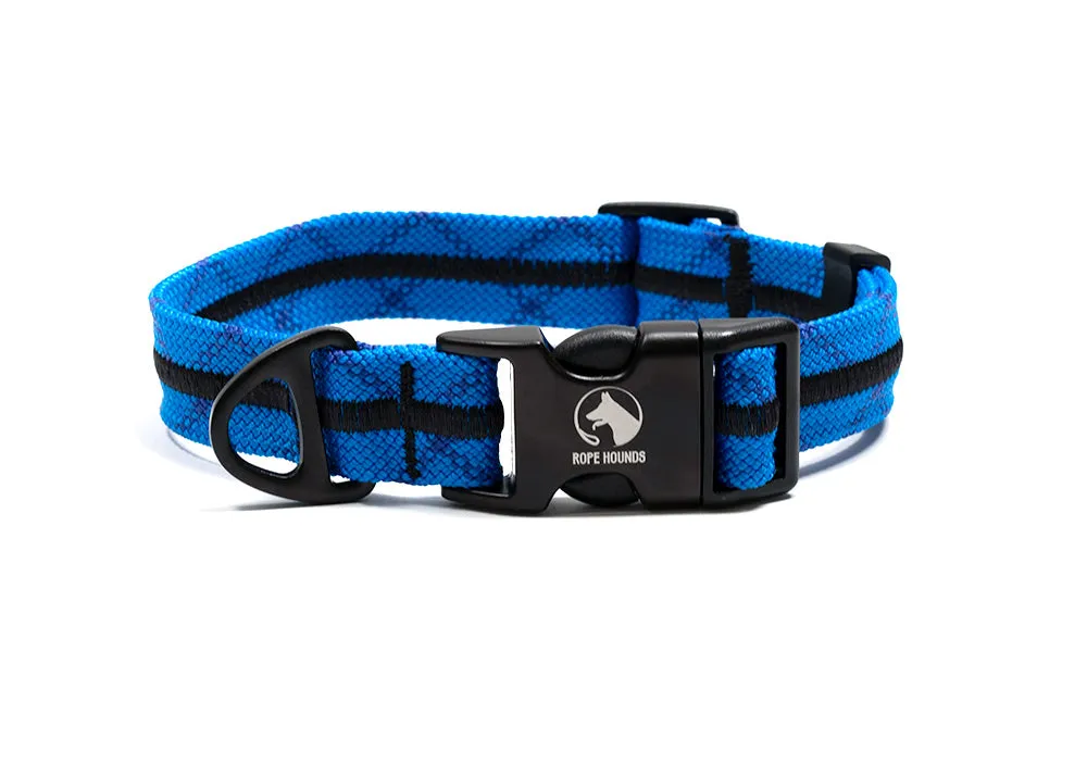 Adventure Dog Collar - Blues