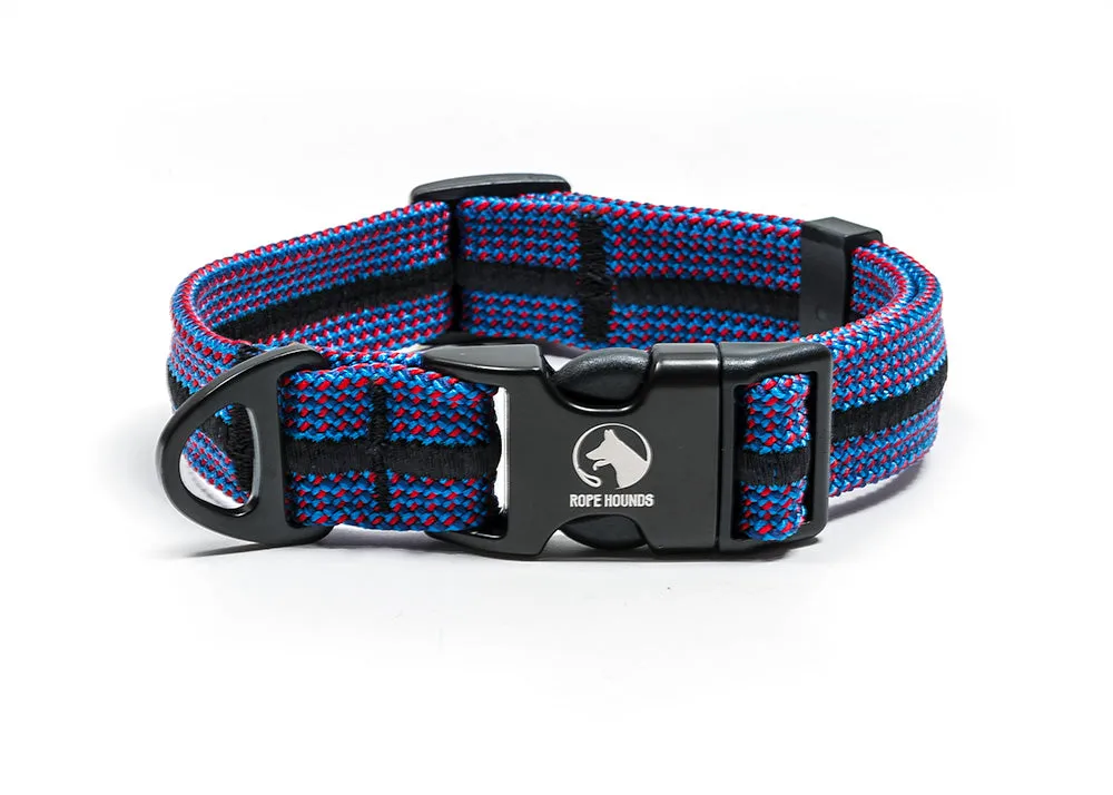 Adventure Dog Collar - Blues