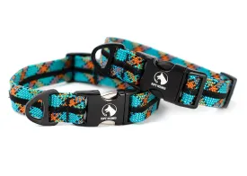 Adventure Dog Collar - Blues