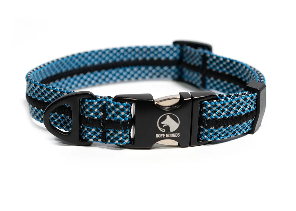 Adventure Dog Collar - Blues