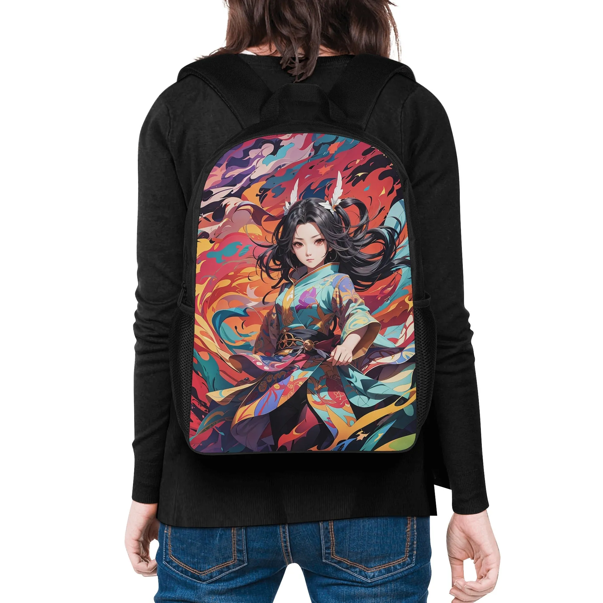 Anime backpacks for Middle school and High School | Trendy Fan Gear for Teenagers | Slayer of Demon -Nezuko