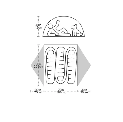 Big Agnes Blacktail 3 Tent