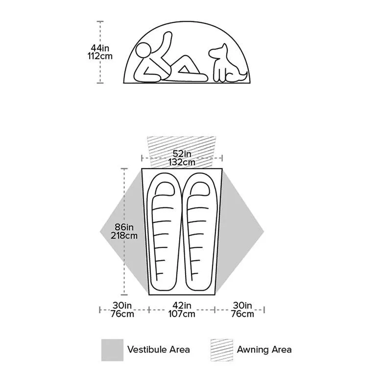 Big Agnes Salt Creek SL 2 Tent