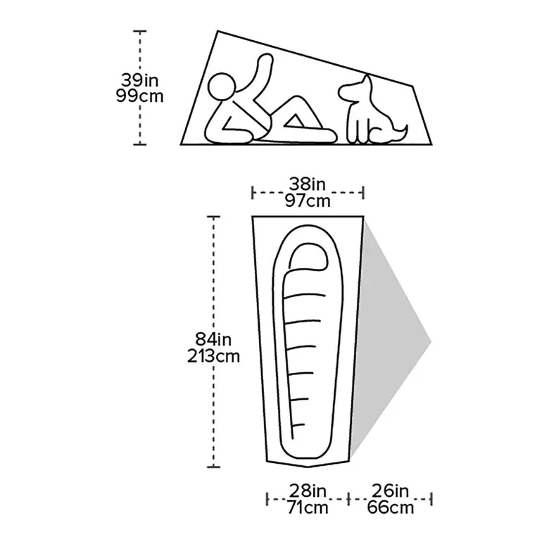 Big Agnes - Tiger Wall UL1 Solution Dye