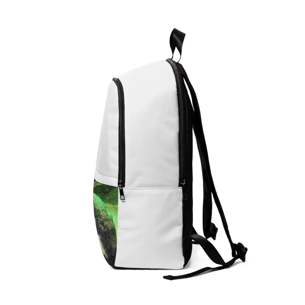 Crocodile Unisex Fabric Backpack