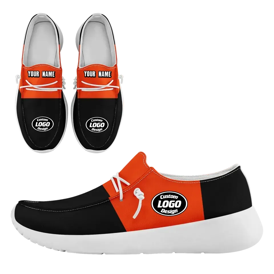 Custom Loafer Shoes Personalized Sneaker Upload Image And Personalized Names FN018-24020278