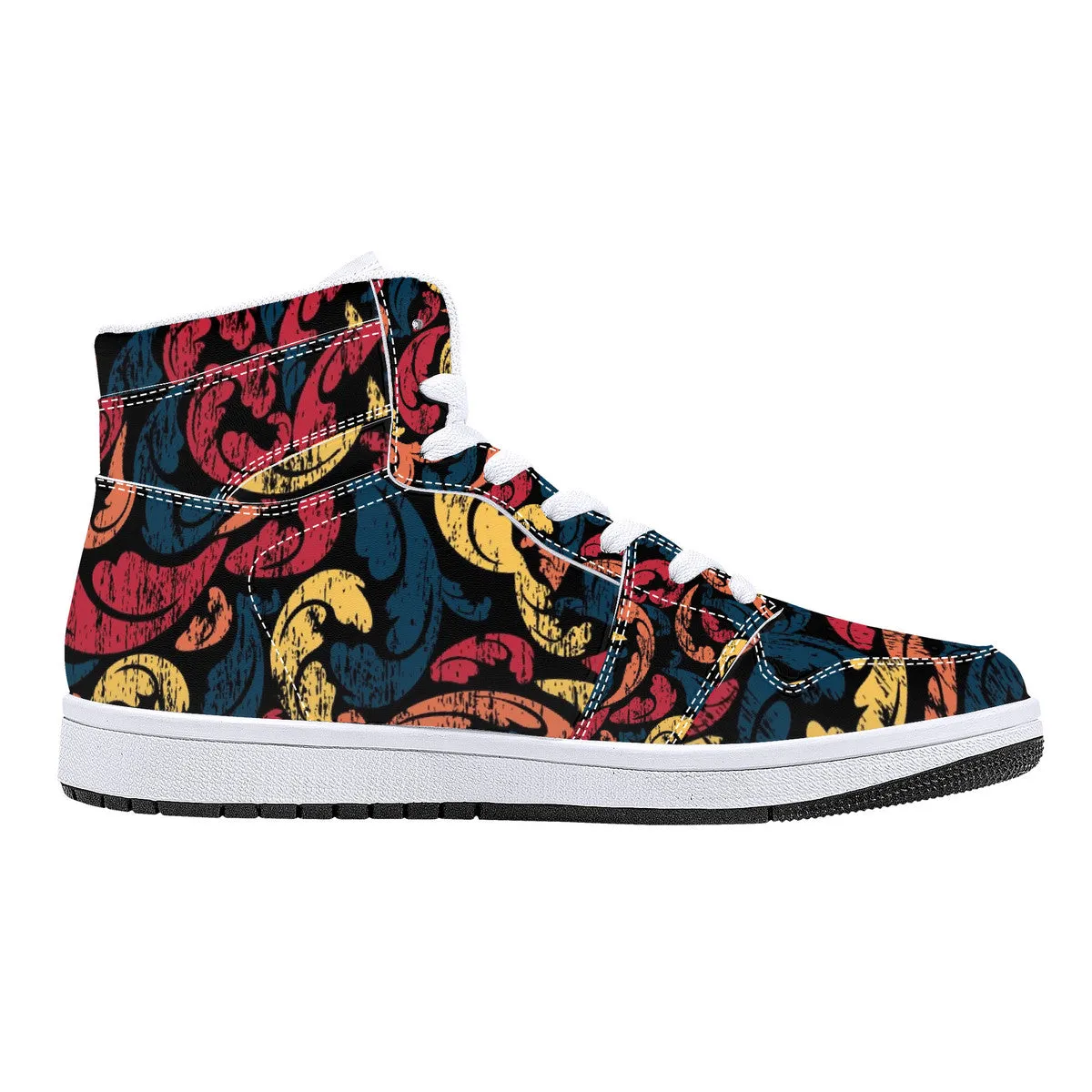 Designer Sneakers High Top Leather-D16 X1