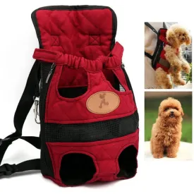 Dog Carrying Backpack Travel Shoulder Large Bags Carrier