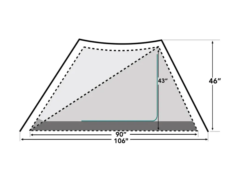 Durston Gear X-Mid 1 Solid Ultralight Tent