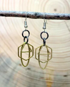 Geometric Shape Shaker Earrings