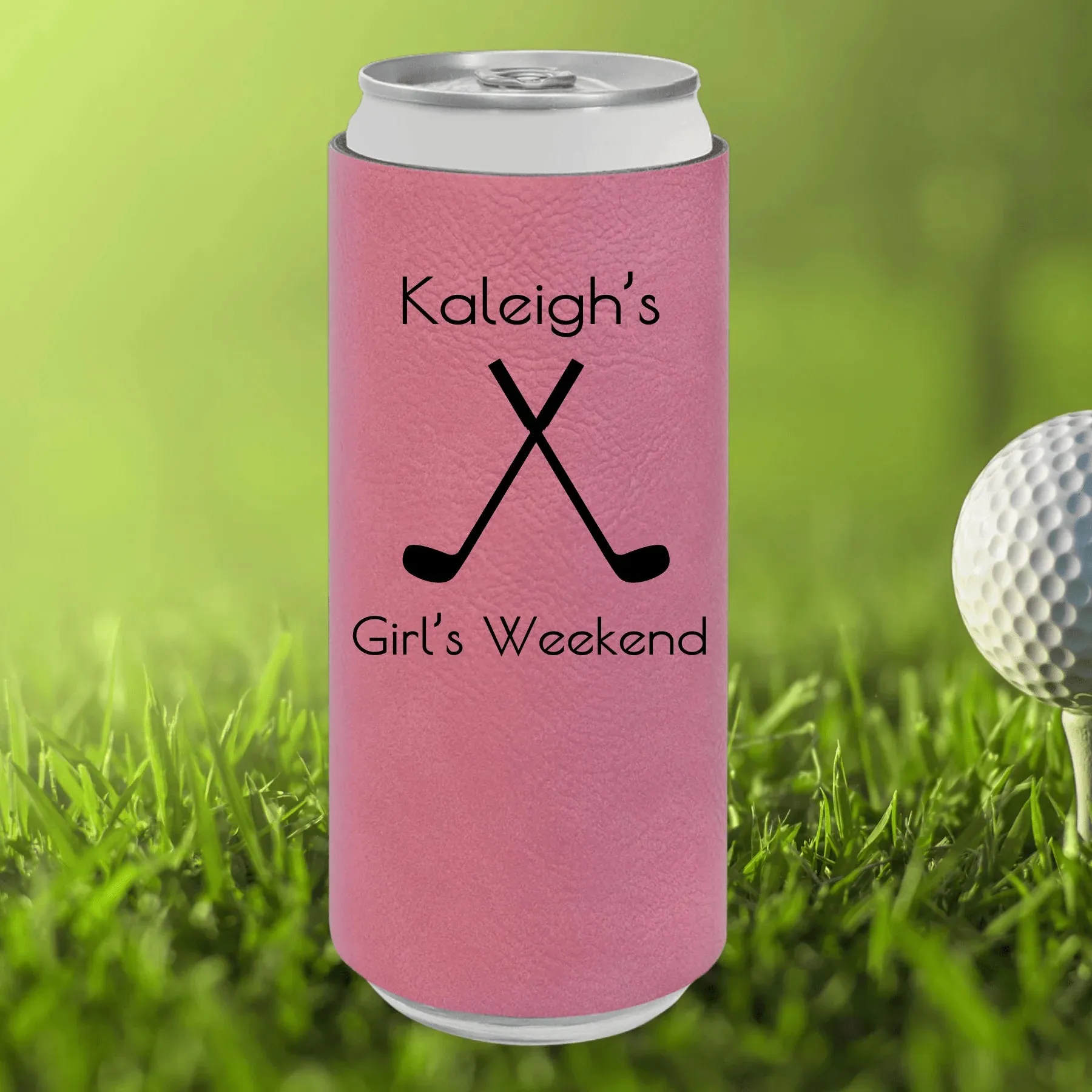 Girls Golf Weekend Koozie