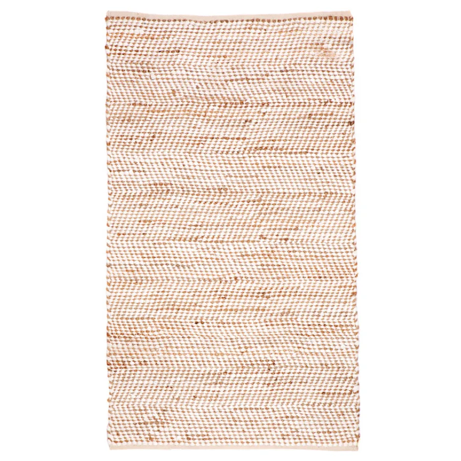 IBIS White Jute Carpet Runners for halls