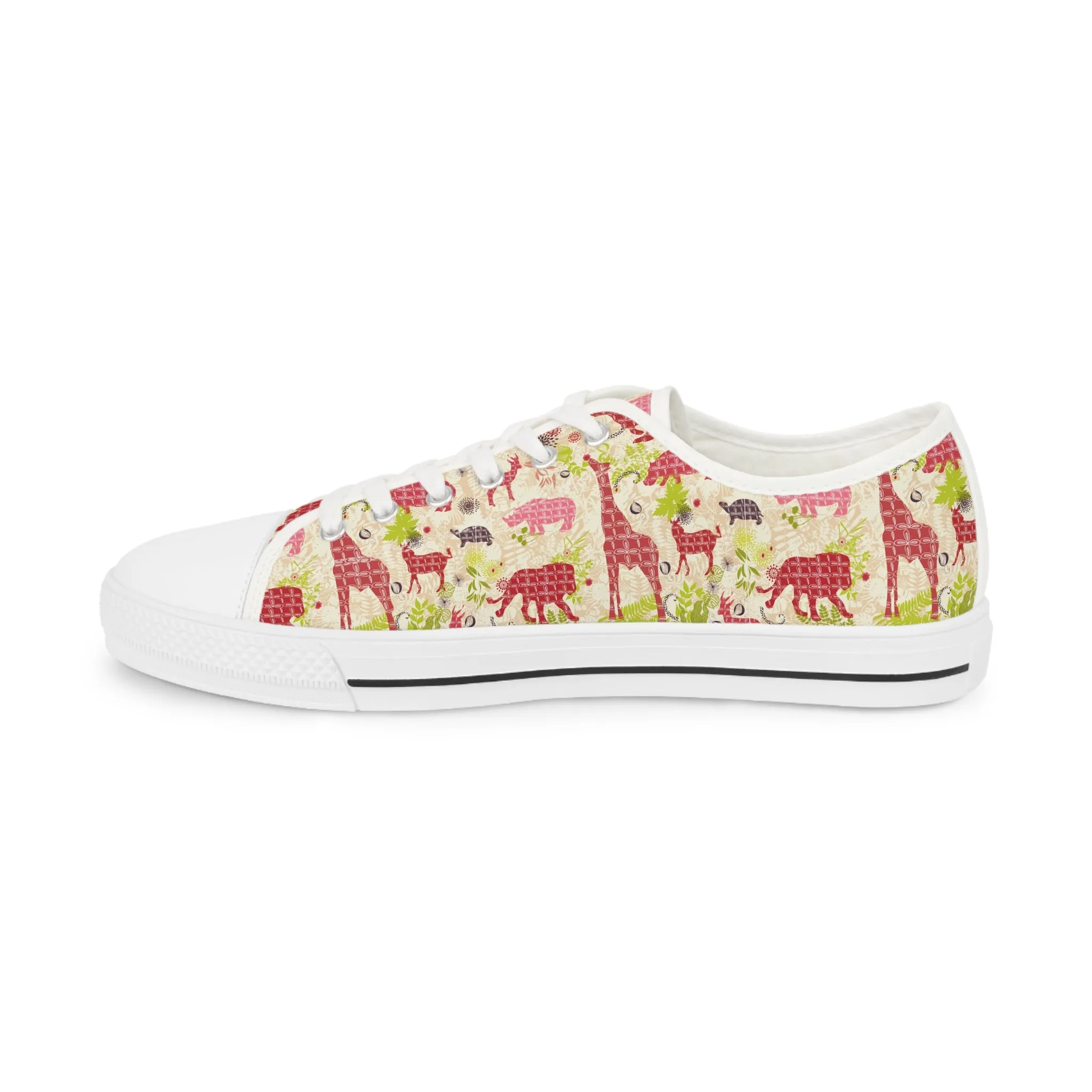 Jungle Safari Men's Low Top Sneakers