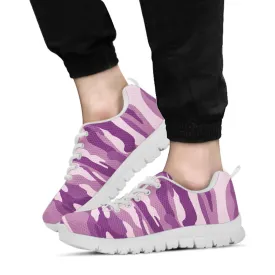 Knit Sneakers_Camo Purple_Combo