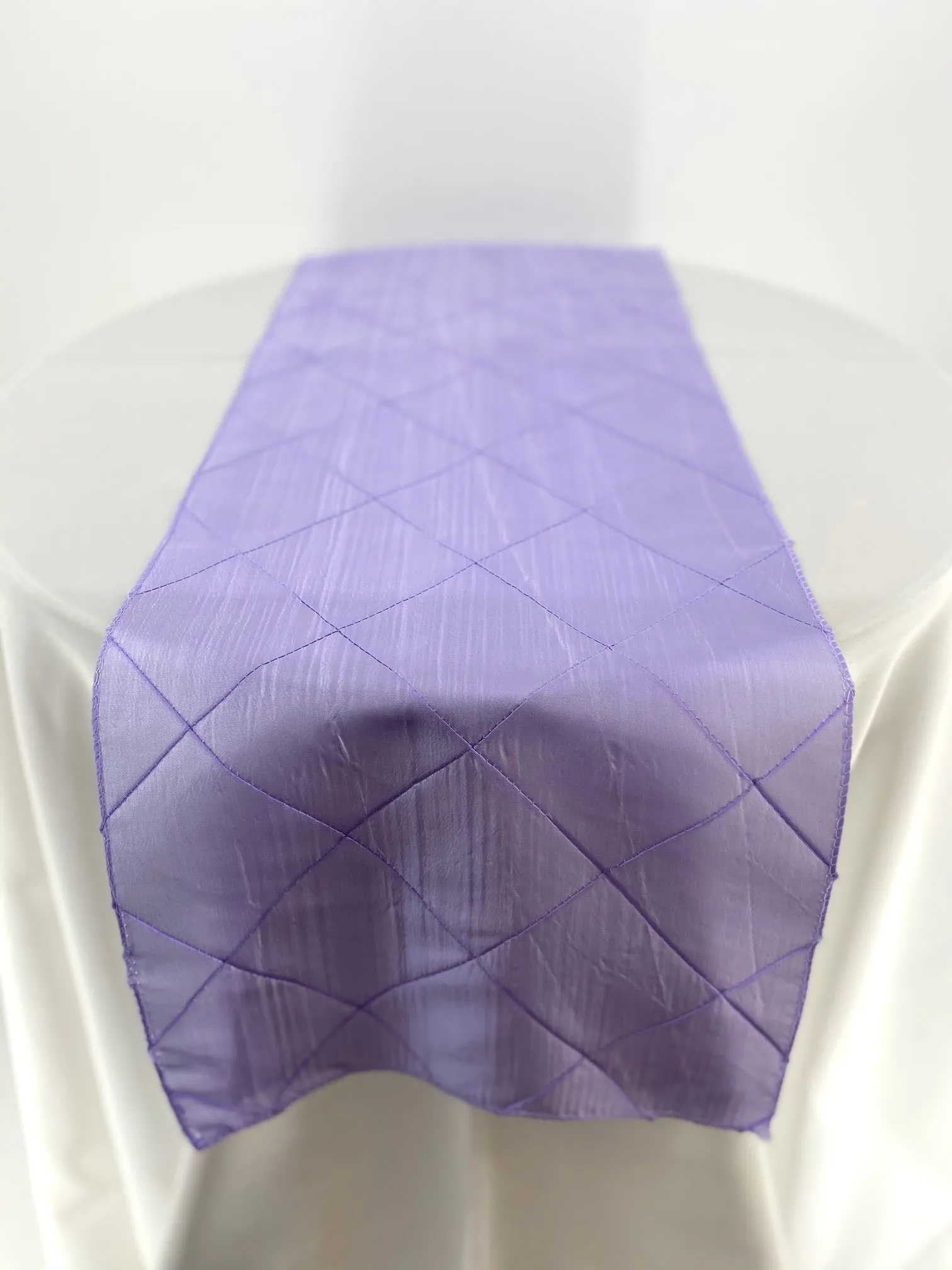 Lavender Pintuck Table Runners