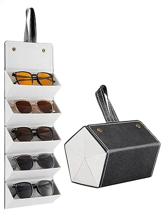 Leather Sunglasses Organizer