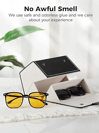 Leather Sunglasses Organizer