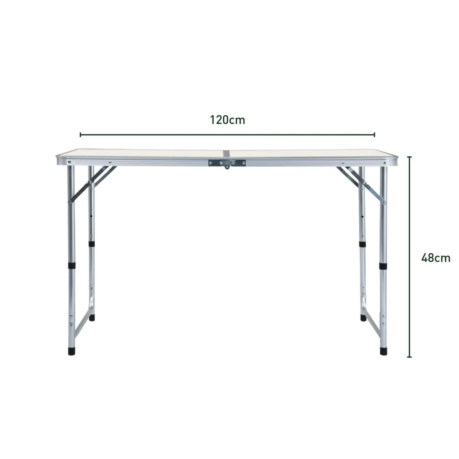 Lightweight Foldable Aluminum Camping Table with 4 Chairs