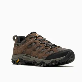 Men's Merrell Moab 3 Waterproof Color: Bracken (WIDE WIDTH)