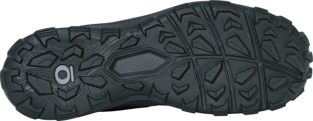 Men's Oboz Katabatic Low Waterproof Color: Charcoal