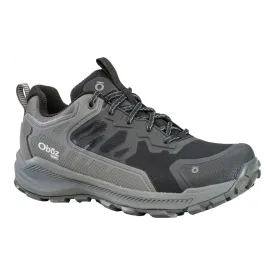 Men's Oboz Katabatic Low Waterproof Color: Charcoal