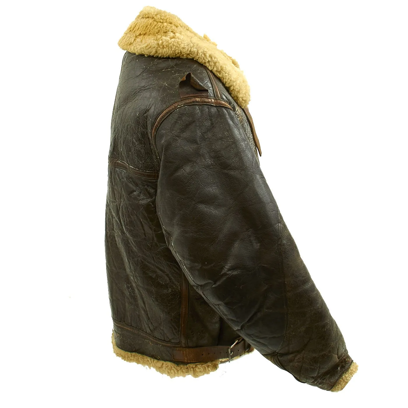 Original U.S. WWII USAAF Army Air Force Sheepskin Winter Flight Uniform