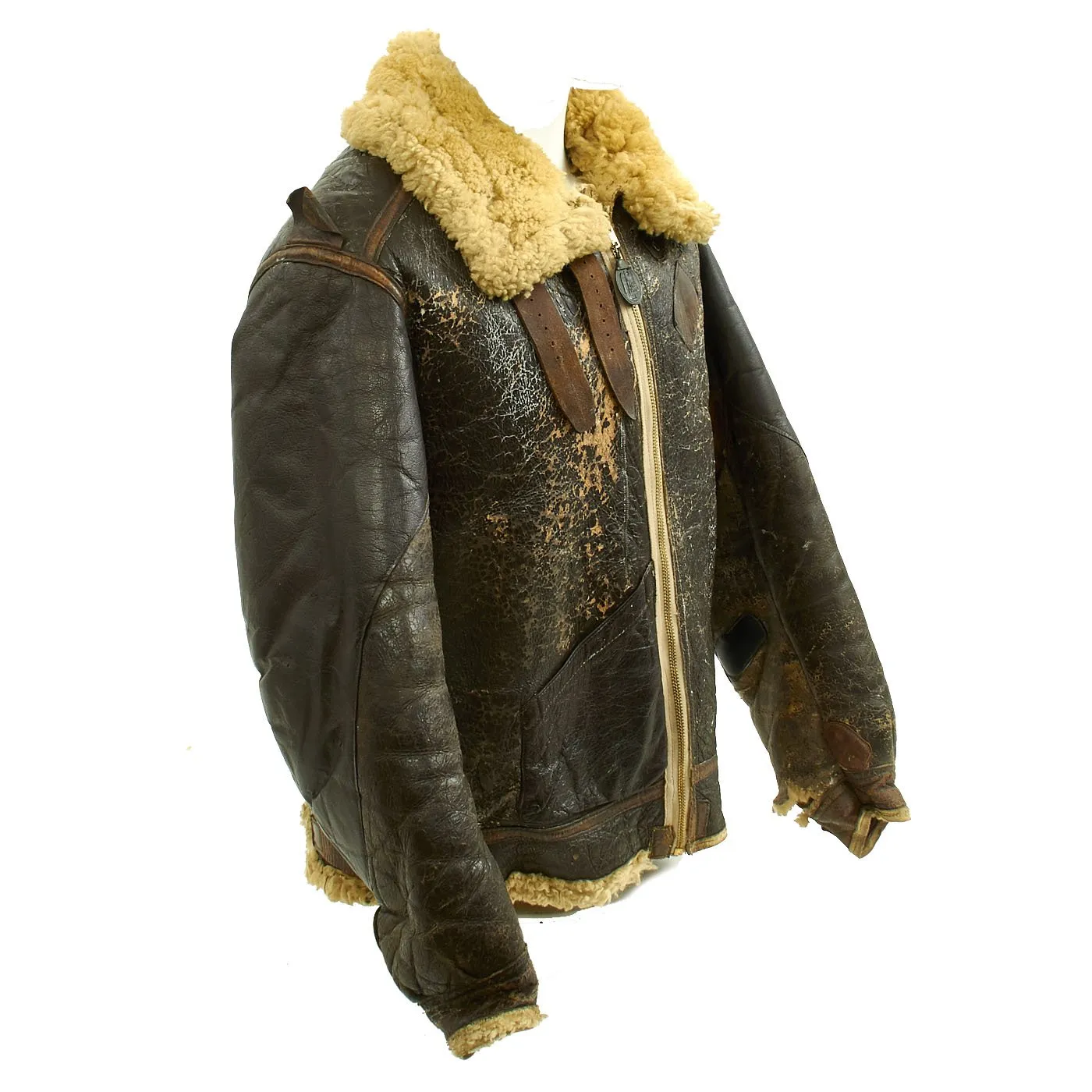 Original U.S. WWII USAAF Army Air Force Sheepskin Winter Flight Uniform