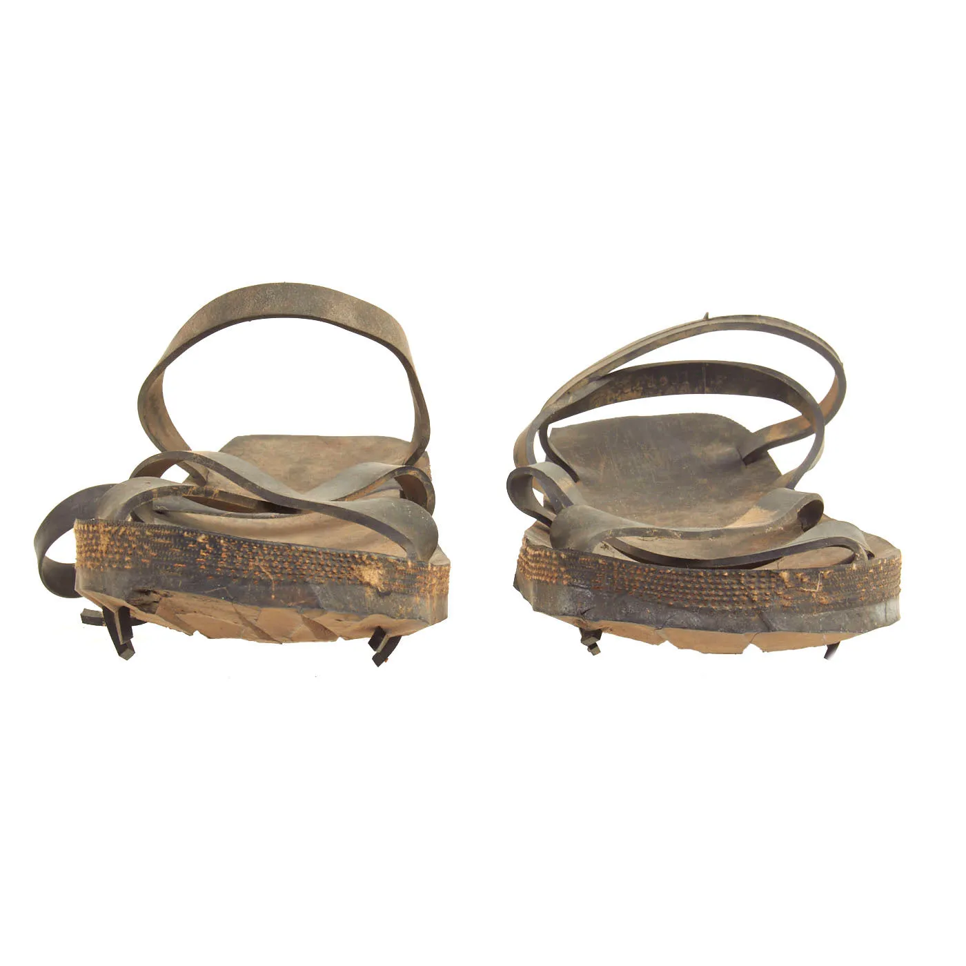 Original Vietnam War Viet Cong Ho Chi Minh Rubber Tire Sandals - 1 Pair