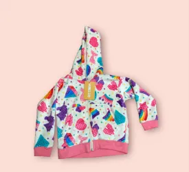 Pop It Fleece Hoodie Jacket