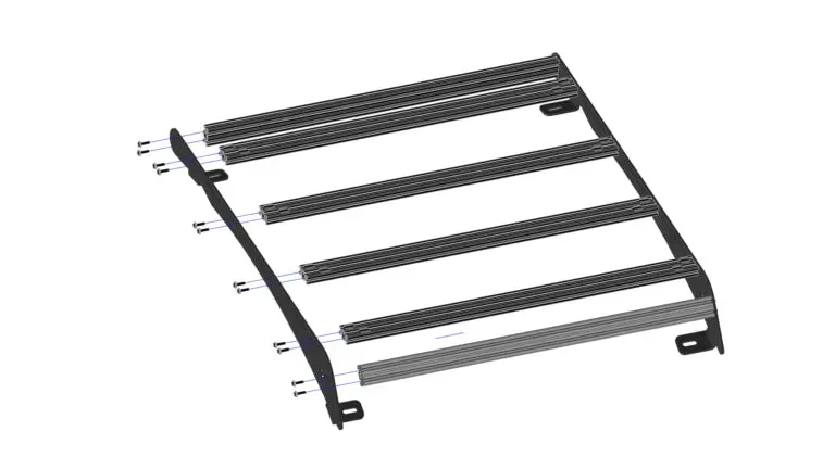 Prinsu Polaris RZR Trail (Plastic Roof) Prinsu Roof Rack | 2021