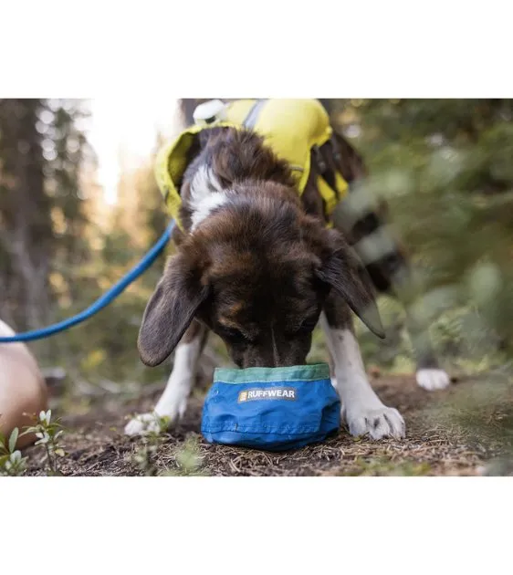 Ruffwear Trail Runner™ Ultralight & Packable Dog Bowl (Blue Pool)