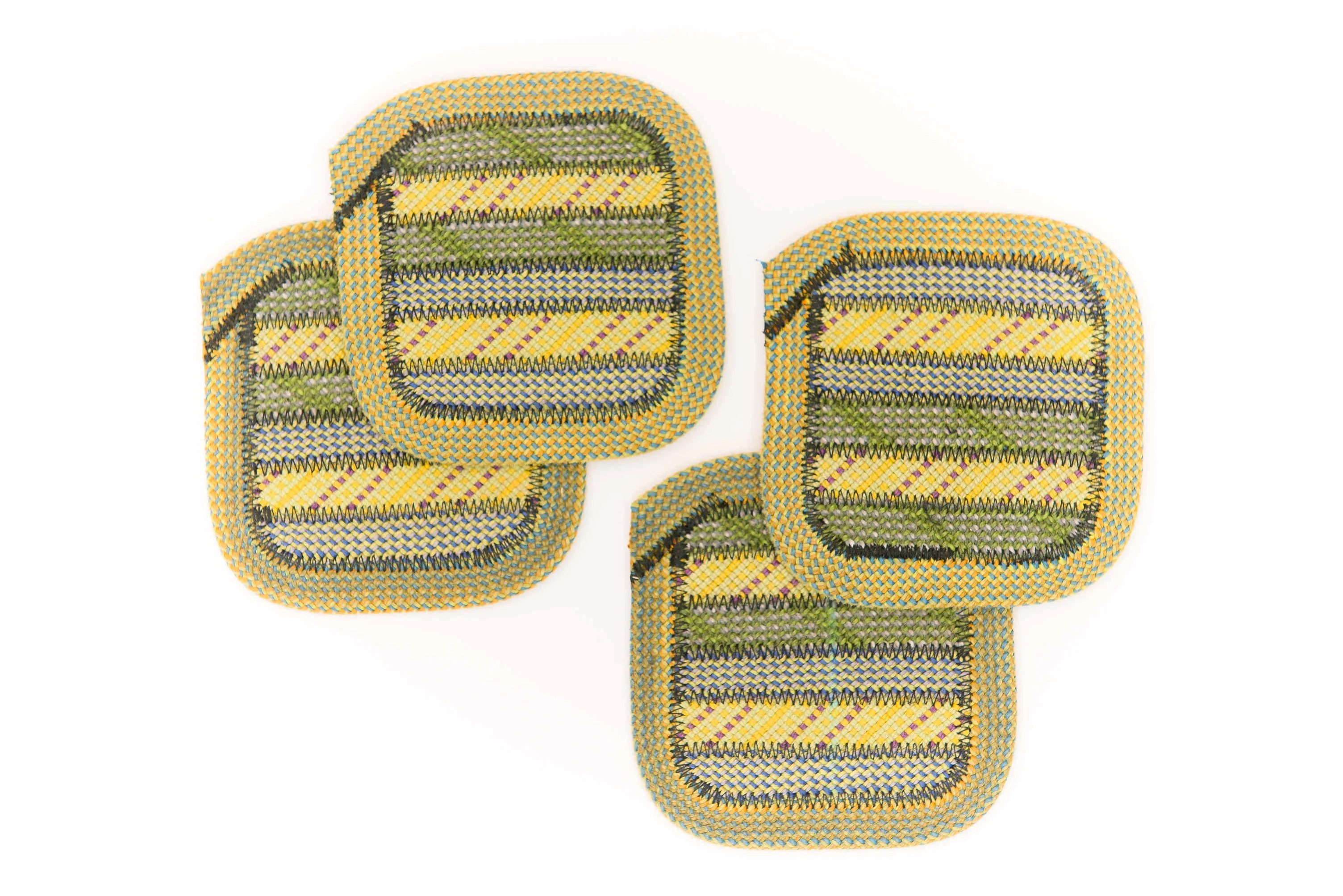 Set of 4 Placemats & Coasters - Earth