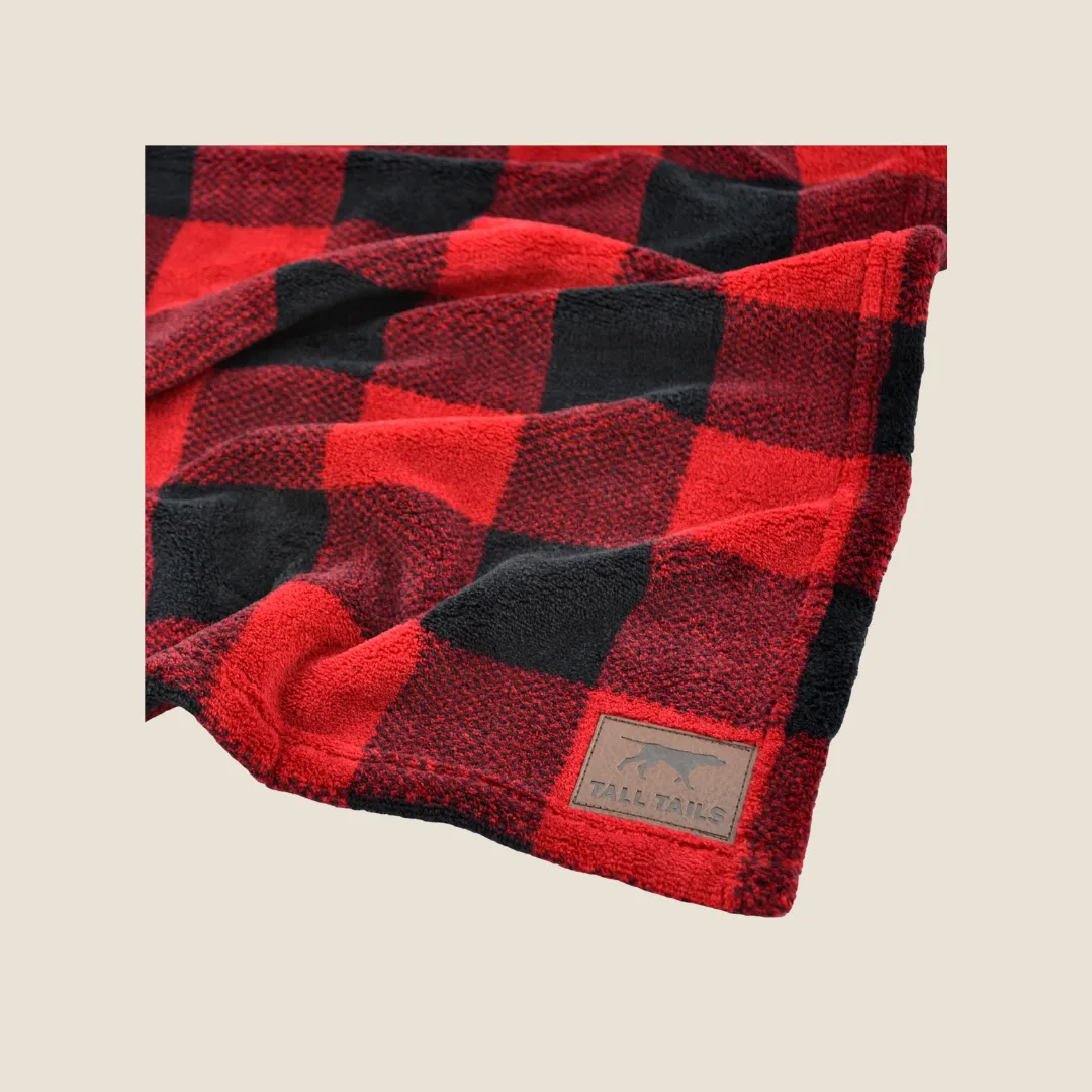 Tall Tails - Hunter's Plaid Dog Blanket