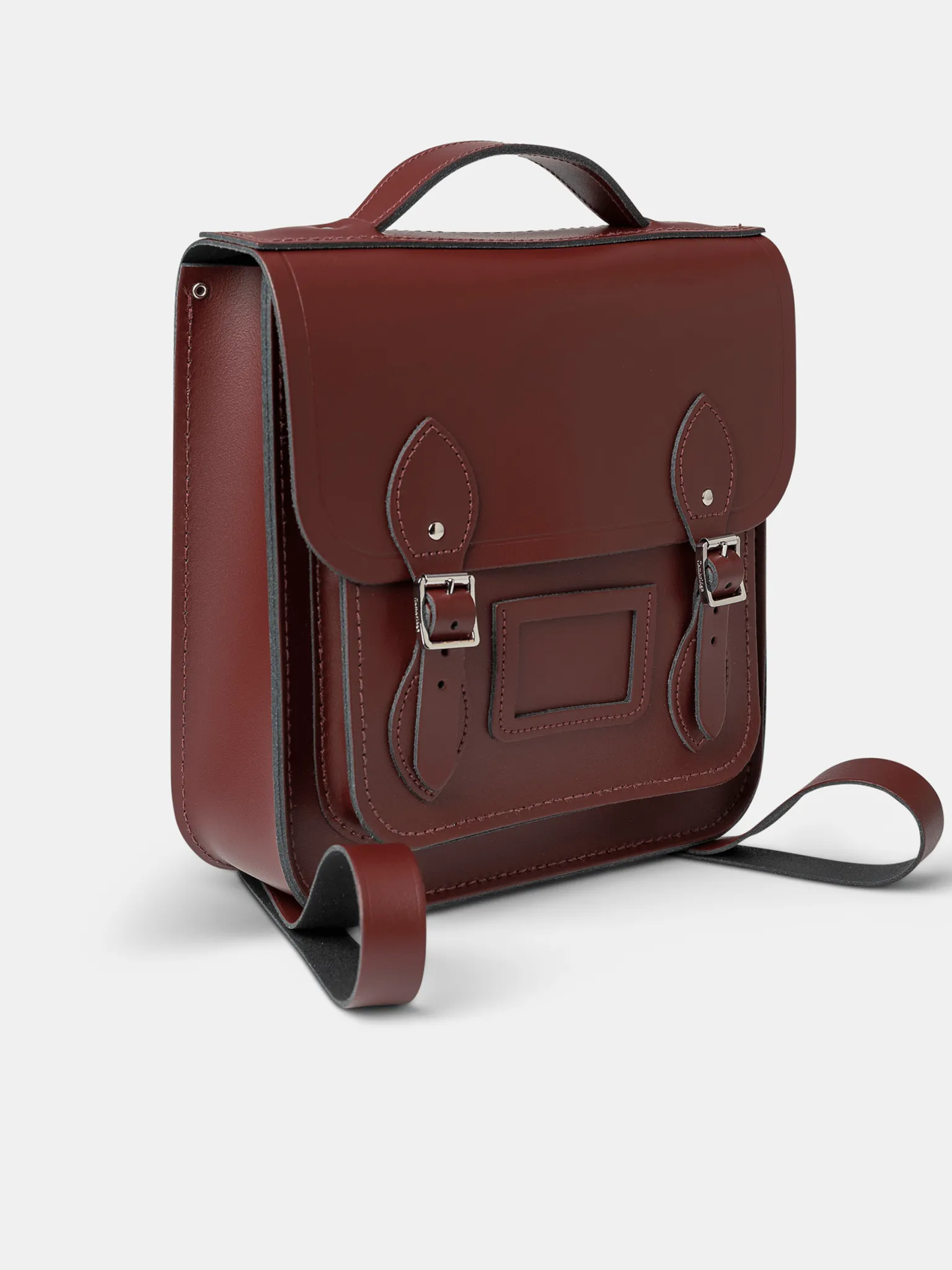 The Small Portrait Backpack -  Oxblood