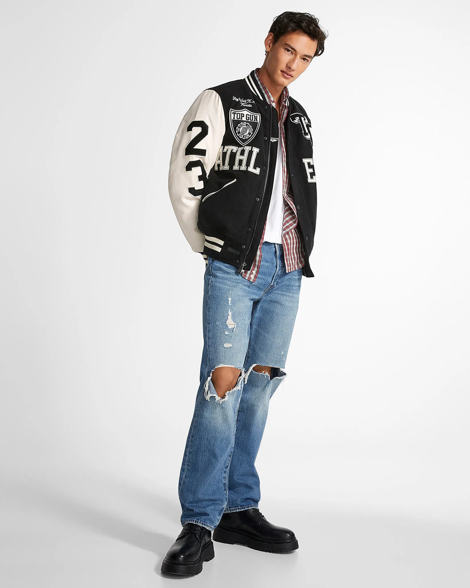 TOP GUN® "ATHLETIC DIVISION" VARSITY JACKET