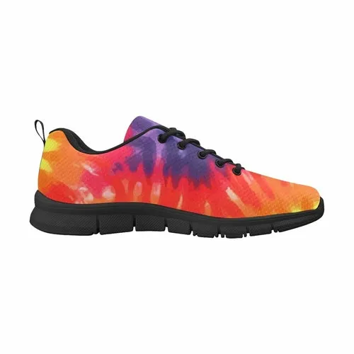 Uniquely You Sneakers for Women, Orange Tie-Dye  - Running Shoes