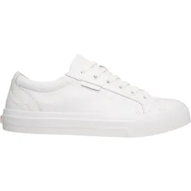 WOMEN'S TAOS PLIM SOUL LUX SNEAKER | WHITE LEATHER